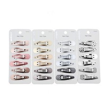 minihope snap hair clips for women,Fashion metallic colors,Instantly make you...