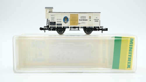 Minitrix N 13205 Gedeckter Güterwagen Landshuter Brotfabrik Gm Bayern | Condition: Gebraucht