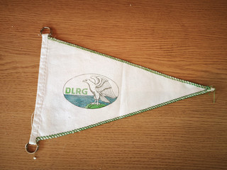 DLRG Wimpel pin Abzeichen Patch Rettungsschwimmen Spange Brosche