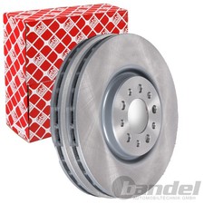 2X FEBI BREMSSCHEIBEN Ø330mm VORNE PASSEND FÜR ALFA ROMEO 159 BRERA GIULIETTA