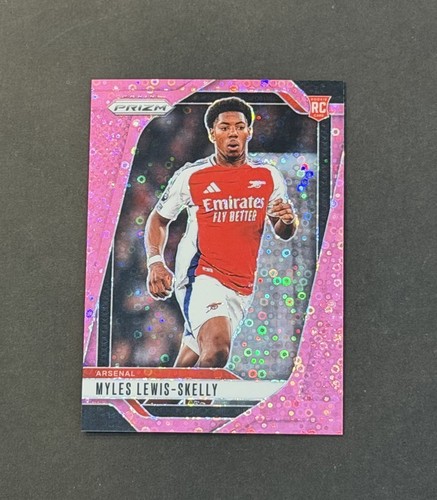 2024-25 Panini Prizm #35 Myles Lewis-Skelly Pink Disco Breakaway Prizm /149 RC