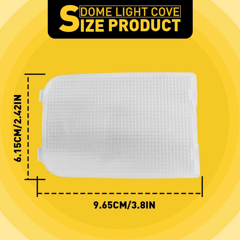 Lente de luz domo interior para Toyota Celica Corolla Tercel RAV4 EOA Foto 4 de 4