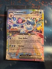 Pokémon Glaceon EX 026/131 SEALED Stamped Promo - SV Prismatic Evolutions