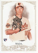 2012 Topps Allen and Ginter #252 Tsuyoshi Wada RC - BB