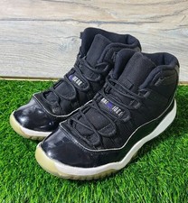 Nike Air Jordan Retro 11 XI Space Jam DS Size 2Y Black Concord White 378039 003