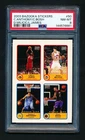 2003-04 Bazooka Stickers Lebron James Rookie Card #50 PSA 8 NM-MT Bosh Anthony