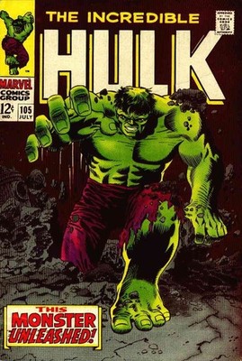 Incredible Hulk, The #105 VG; Marvel | low grade - July 1968 This Monster Unleas