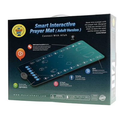 #ad My Salah Mat Smart Interactive Adult Revert New Muslim Prayer Mat Gift Book $99.99