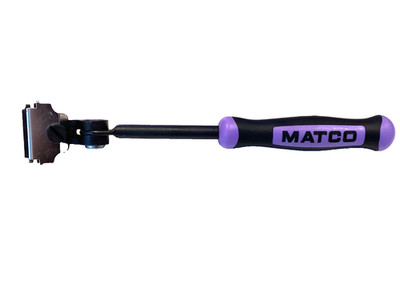 Matco Tools ISCP NEW 10  PURPLE Indexing Head Multi Position Razor Blade Scraper