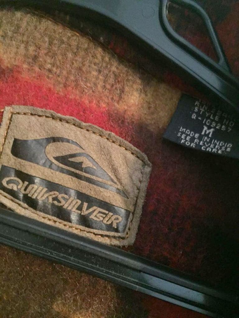 Quicksilver Wool Jacket Native American Pattern O… - image 3