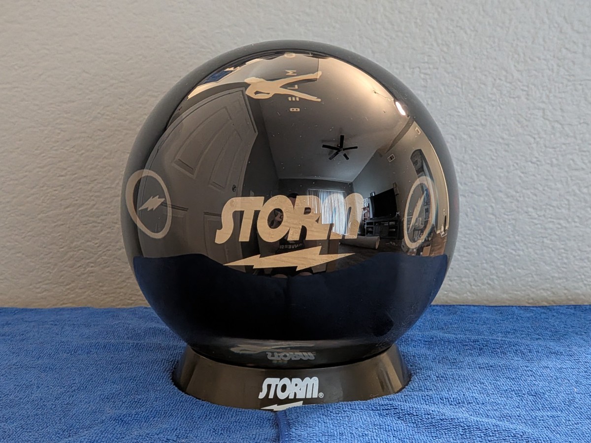 Storm Clear Belmo Black/Gold 16lb NEW Bowling Ball NIB Overseas