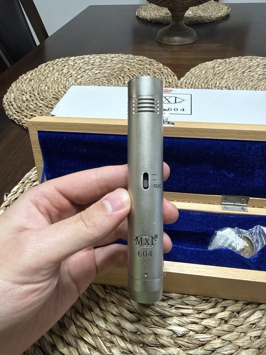 MXL-604 Small Diaphragm Condenser Microphone w Interchangeable