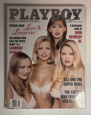 Playboy Magazine February 1997 Vintage Adult Collectors Issue w/ Centerfold