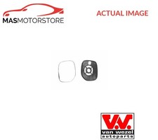 REAR VIEW MIRROR GLASS LHD ONLY LEFT VAN WEZEL 0903831 P NEW OE REPLACEMENT