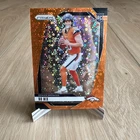 2024 Panini Prizm - Rookies Bo Nix #309 Orange Disco Prizm (RC)