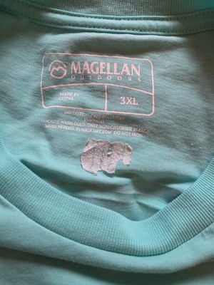 Magellan Outdoors Sailfish Graphic Tee 3XL Mint Green Fishing Big Tall