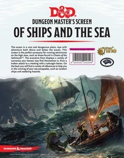 Gale Force Nine Dungeons  Dragons of Ships and The Sea DM Screen