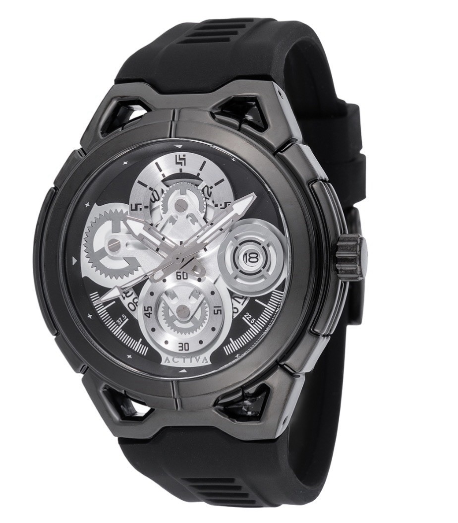 Activa X Invicta Drift Men's Watch 44mm Black with Silicone 