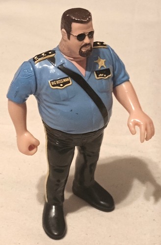 Vintage 1990 Hasbro Titan Sports WWF Wrestling Fig...