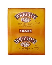 Wright's Coal Tar Soap, for everyday skin 400 g (Pack of 1), Orange 
