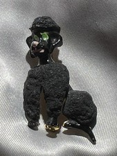 Poodle Brooch Vintage Sandor Goldberger