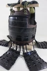 TETSU KUROURUSHINURI MUNATORI YOKOHAGI 2 PLATES DOU of YOROI (armor) : EDO