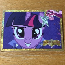 My Little Pony MLP FIM Gold Series 1 Twilight Sparkle Holo Card #G4 2012 HTF