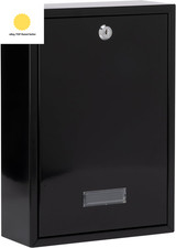 Burg-Wachter MB11BK Forth Rear Access Gate & Wall Mounted Galvanised Steel Lock