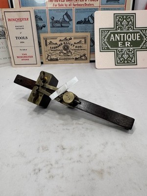 Fantastic Blasidell Patent Rosewood & Brass Marking Gauge