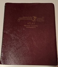 1956 Atlas of MOWER County Plat Book + Maps all Minnesota Counties Thomas Nelson