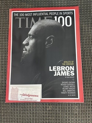 TIME MAGAZINE JUNE 22,2026 LEBRON JAMES COVER ATHLETE OF CENTURY NEW