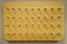 36 Hole Wood Pegboard Hand Dexterity Occupational Therapy Exercise Board