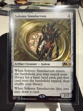 MTG Magic the Gathering Solemn Simulacrum Card Core Set 2021 M21
