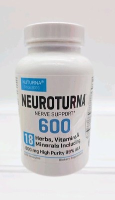 Nuturna Proprietary Blend NEUROTURNA 600 - 120 Capsules EXP 09/26 