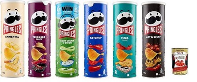 12x Pringles Variety Pack Chips 6x175g+Polpa
