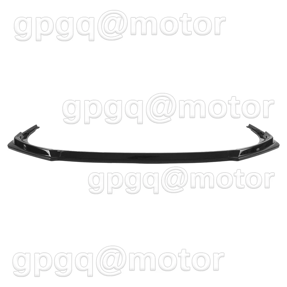 Alerón labial parachoques delantero estilo GR negro brillante para Toyota Camry SE XSE 2021-2024 Foto 4 de 4