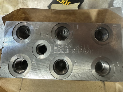 Daman,  DD03P032S/C, 5000PSI max, Manifold,  NEW, PRIORITY MAIL