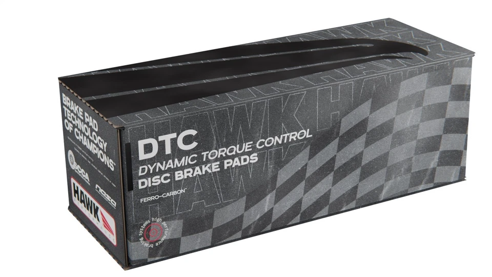 Pastilla de freno de disco Hawk Performance HB155G.580 DTC-60 compatible con 86-95 RX-7 Foto 2 de 4
