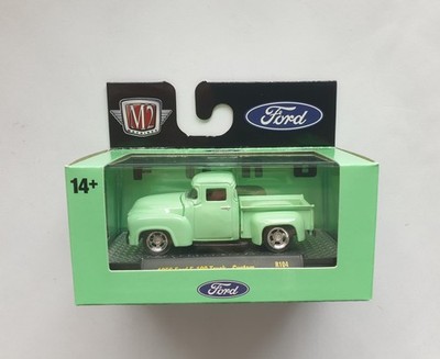 1956 Ford F-100  Foose Custom Truck   Green **** M2 Machines Box 1:64