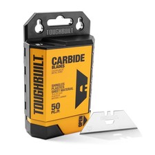 TOUGHBUILT 50-Pc Carbide Bi-metal Utility Razor Blade Heavy Duty