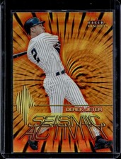 2000 Fleer Mystique Derek Jeter Seismic Activity #3SA Yankees