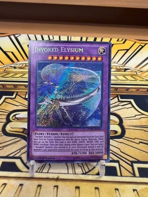 Yugioh Beschworener Elysium FUEN-EN033 Secret Rare
