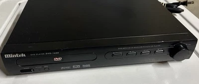 Mintek DVD-1600 🎬 Dolby Digital MP3 CD/DVD Player Black No Remote - Image 1 of 2