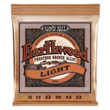 Ernie Ball Earthwood Phosphor Bronze Acoustic Guitar Strings - .011-.052