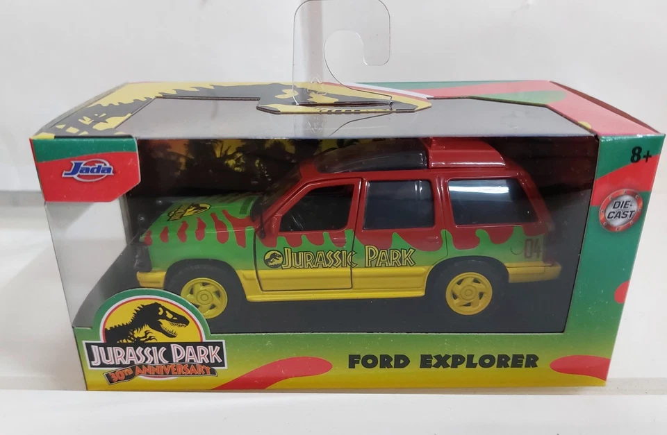 Ford Explorer Jurassic Park 1/32 JADA 31956 Neuf Boite d'origine - Photo 2/2