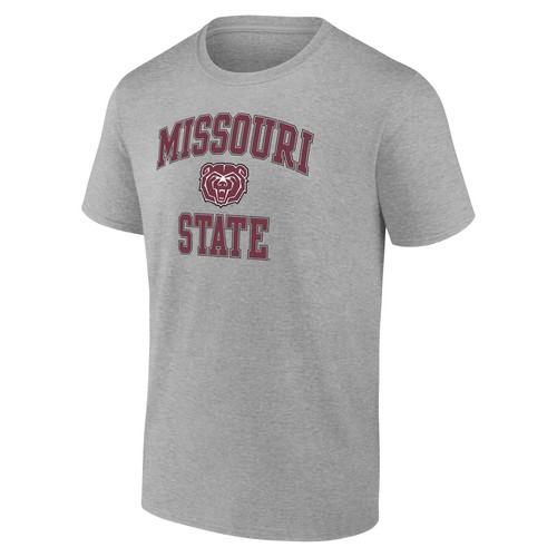 Men's Heather Gray Missouri State University Bears Campus T-Shirt - 第 2/3 張圖片
