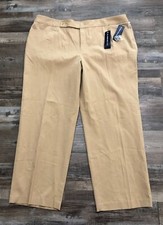 Chaps Womens Size 24 Stretch Khaki Pants New with Tags