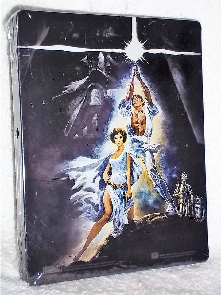 Star Wars A New Hope (Blu-ray, 2015 LIMITED EDITION STEELBOOK) Carrie Fisher - Image 2 of 2