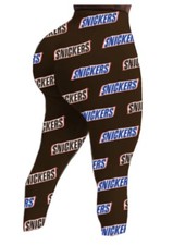 Snicker Leggins Xxlarge Athletic Yoga Workout