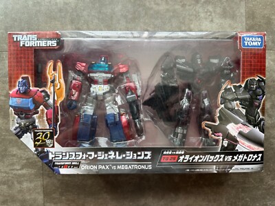 トランスフォーマー　TG-25 オライオンパックス vs メガトロナス G1 Takara Tomy Transformers TG-25 Orion Pax Vs Megatronus MISB